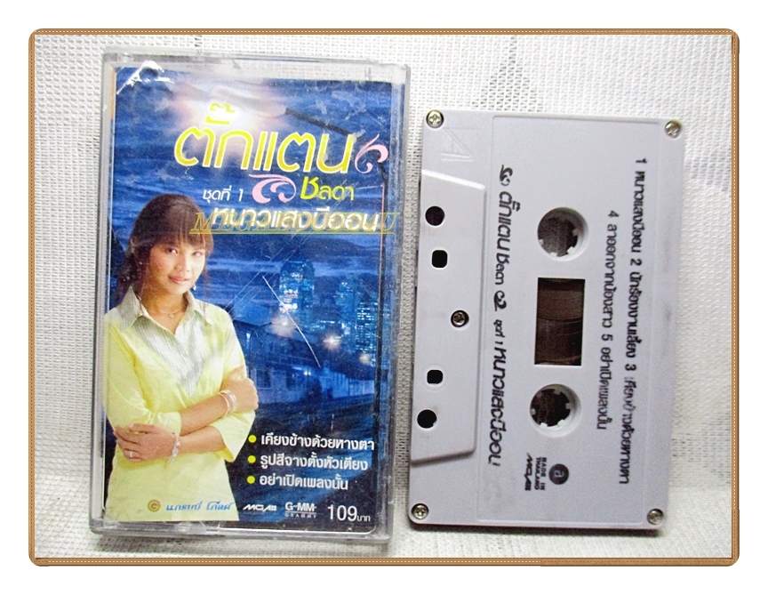เทปเพลงลูกทุ่ง ตั๊กแตน ชลดา ชุด หนาวแสงนีออน ปี2549