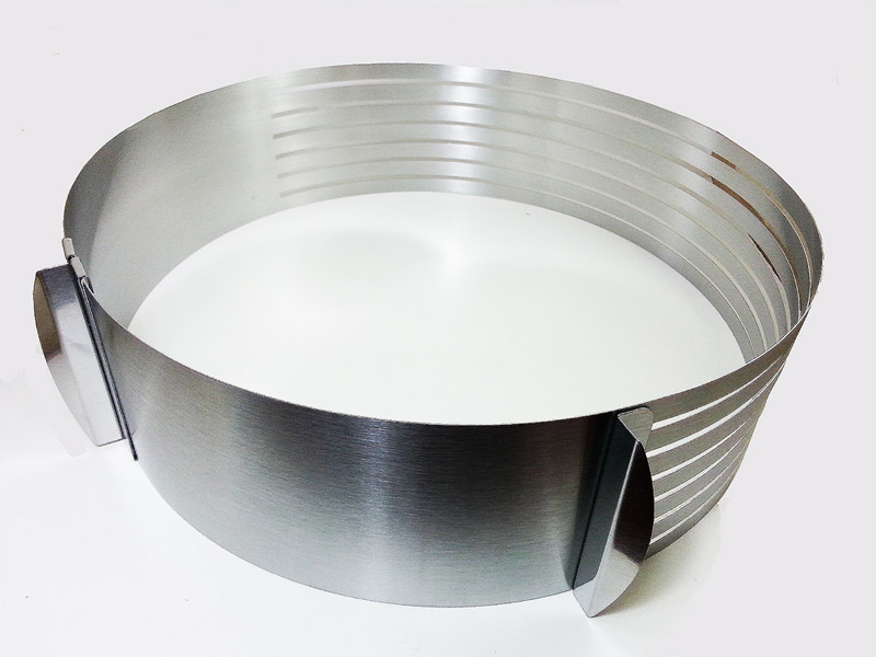 ที่ไสลด์เค้กสแตนเลสปรับขนาดได้