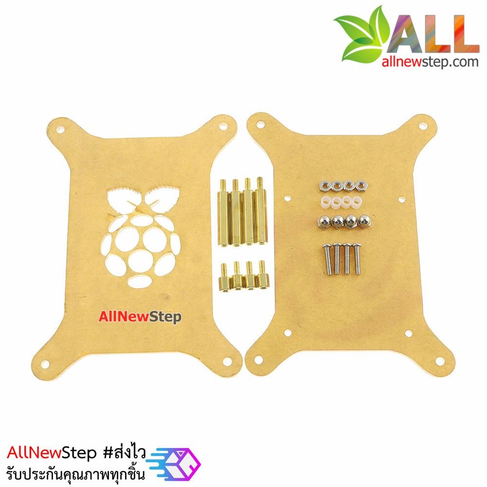 เคส Raspberry pi แบบ Stack cluster shell สำหรับ Pi 3B/3b+/4