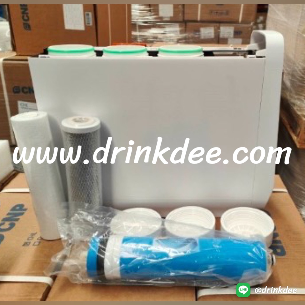 เครื่องกรองนํ้าตั้งโต๊ะ TREATTON RO 400 GPD