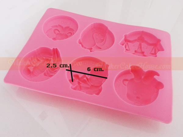 พิมพ์ซิลิโคน 12 ราศี (ชุดที่ 2)