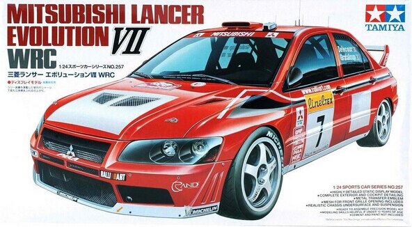 1/24 Mitsubishi Lancer Evo VII WRC