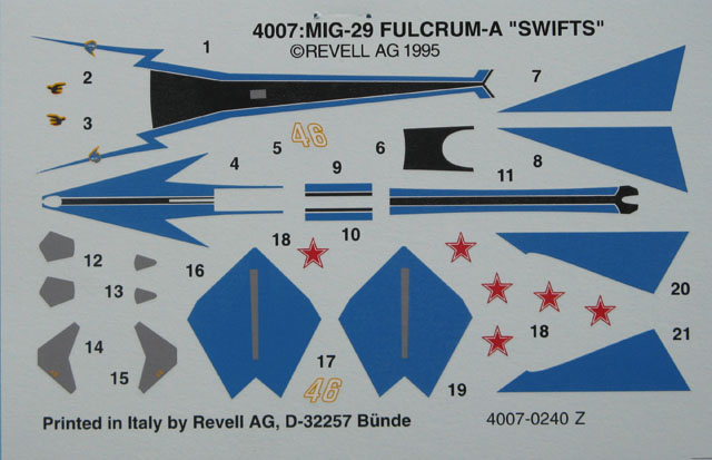 1/144 MiG-29 "The Swifts"