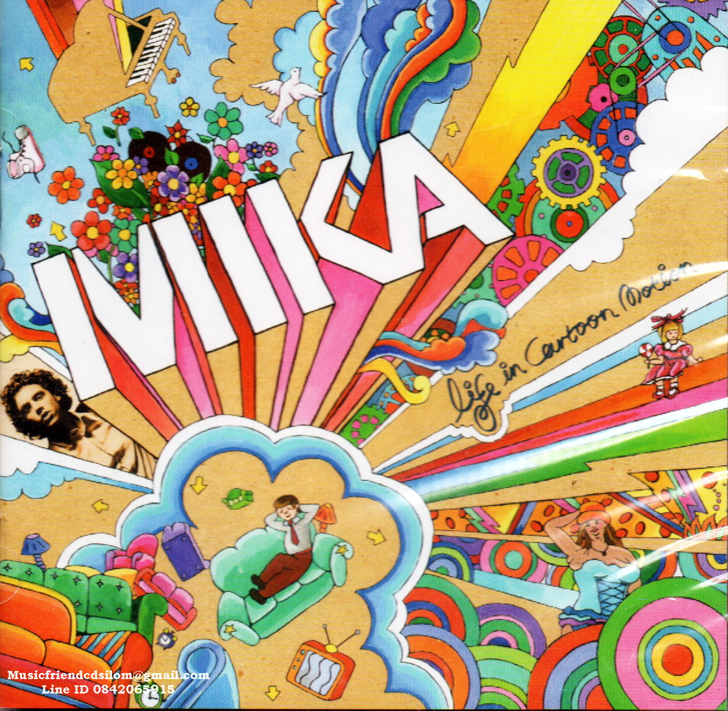 CD,Mika - Life In Cartoon Motion (2007)(EU)