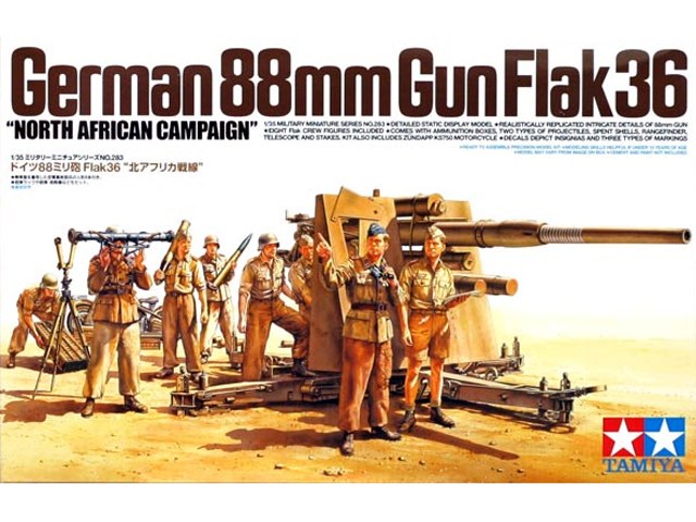 1/35 German 88mm Gun Flak 36