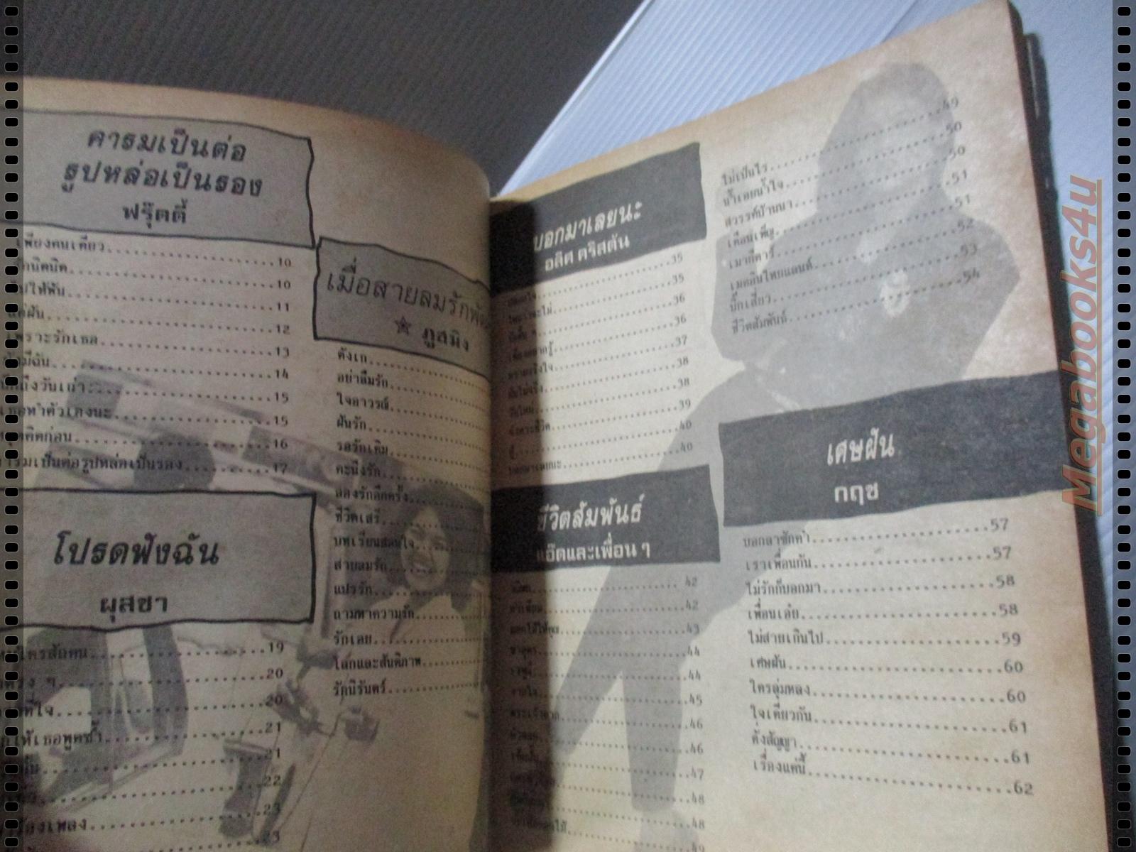 หนังสือเพลงพร้อมคอร์ดกีตาร์ สตริงดาวรุ่ง ฉบับที่05 ปี2531