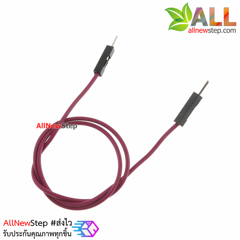 สายจัม ผู้-ผู้ Jump Wire (Female to Female) สายไฟ ยาว 30cm. คละสี จำนวน 1 เส้น