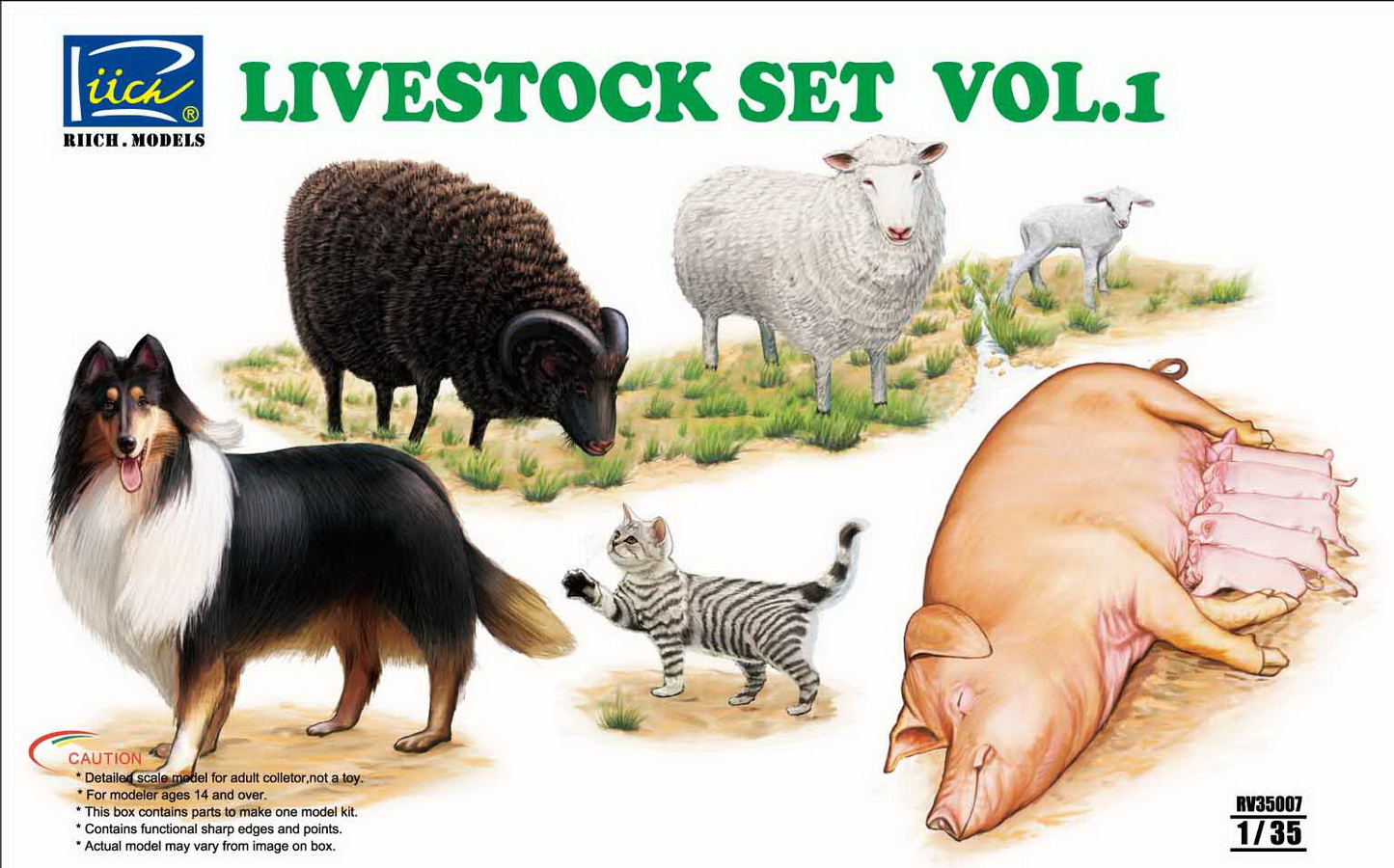 1/35 Livestock Set Vol.1