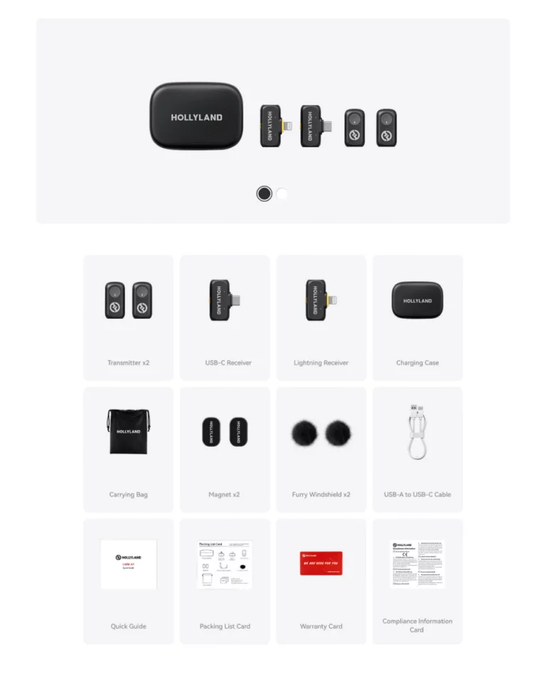 Hollyland LARK A1 Combo (Space Gray)