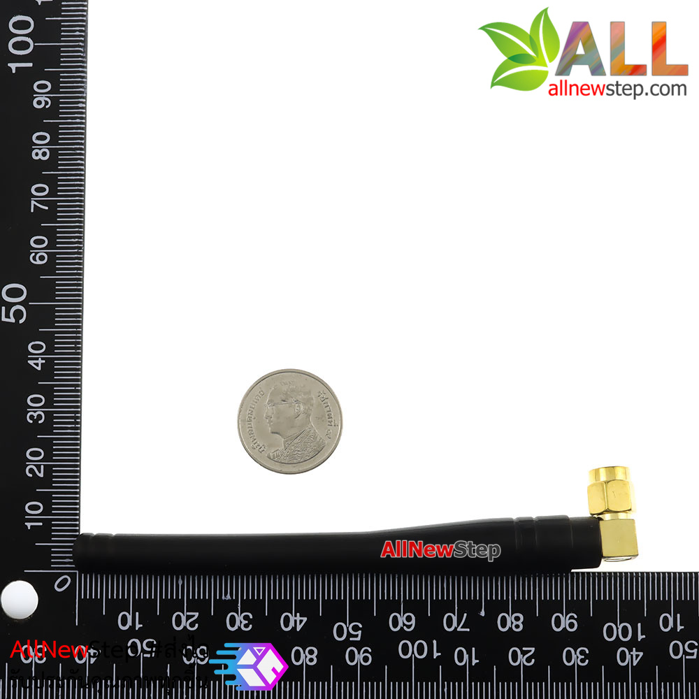 เสาอากาศ SMA Male Straight GSM GPRS 433MHZ 3dbi Antenna หัวต่อแบบตัวผู้