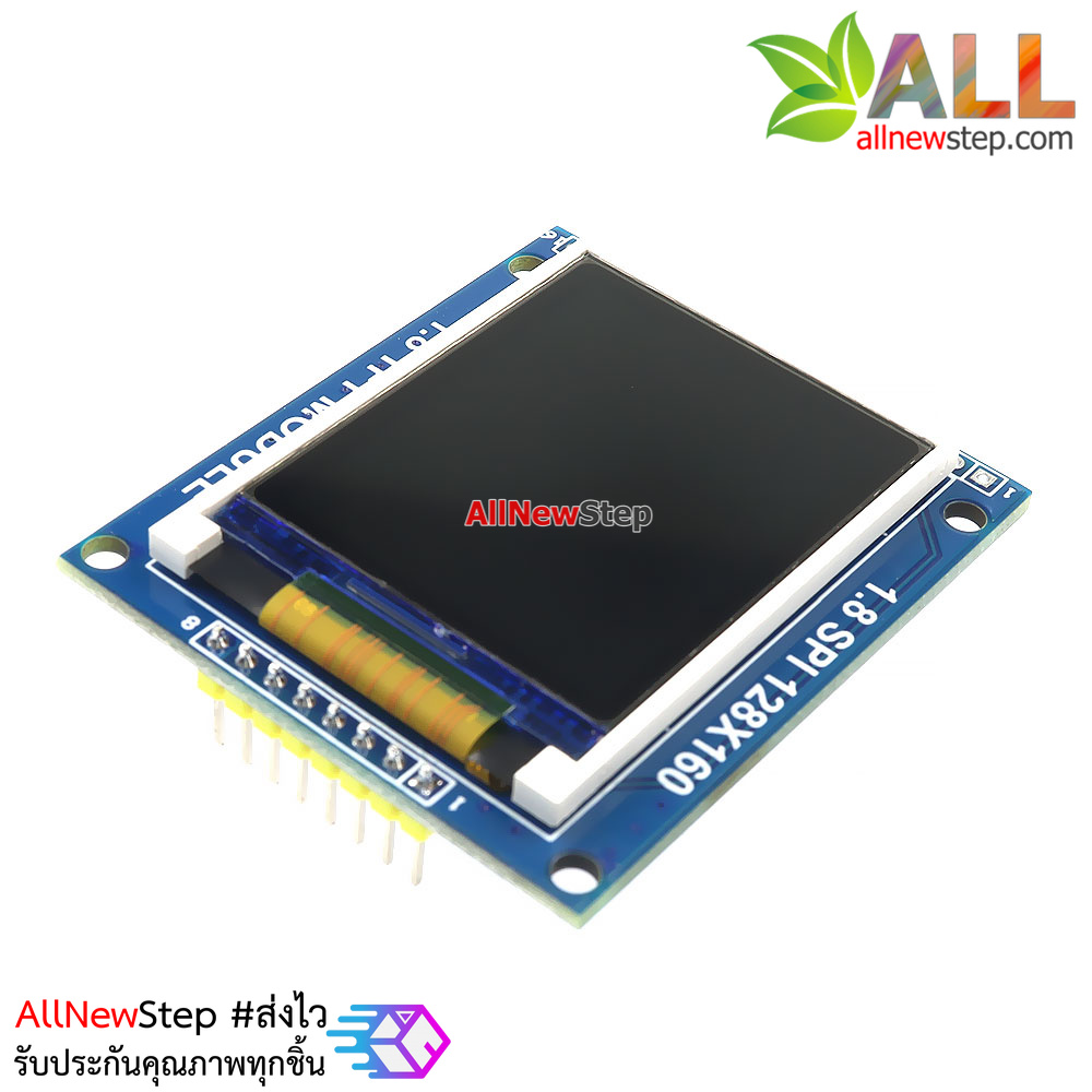จอ TFT LCD ขนาด 1.8 นิ้ว 128x160 พร้อมช่องเสียบ SD Card Driver ST7735