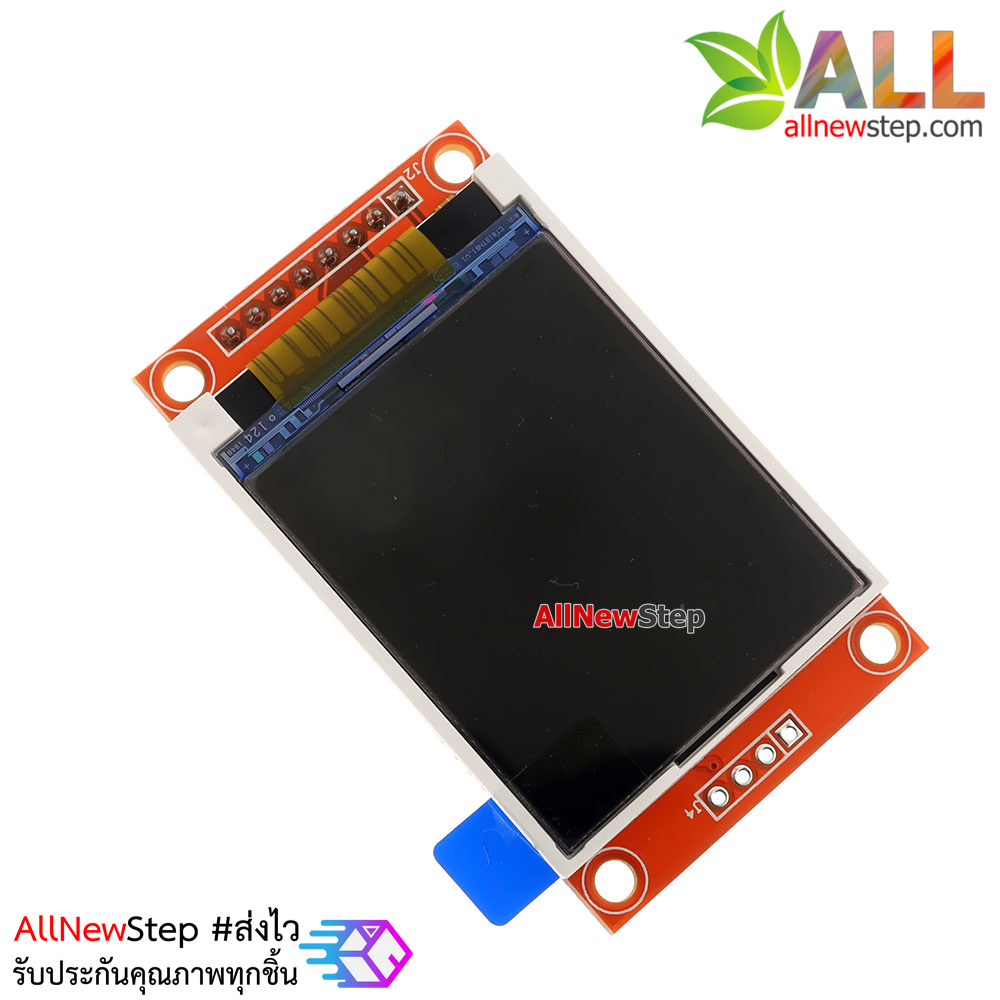 จอ TFT LCD ขนาด 1.8 นิ้ว พร้อมช่องเสียบ SD Card จอ 128x160 ไดรเวอร์ ST7735