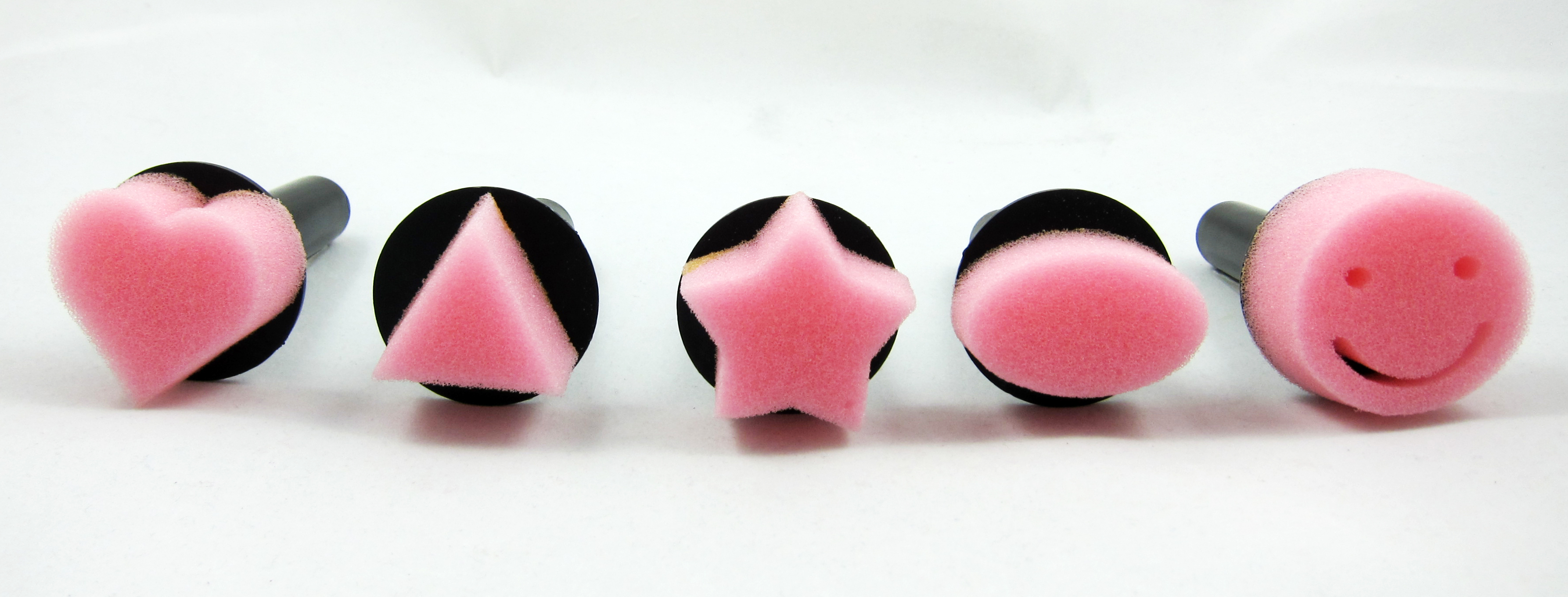 ชุด stamper ฟองน้ำคละแบบสําหรับเด็ก แพ็ค 5 ชิ้น NANDEE