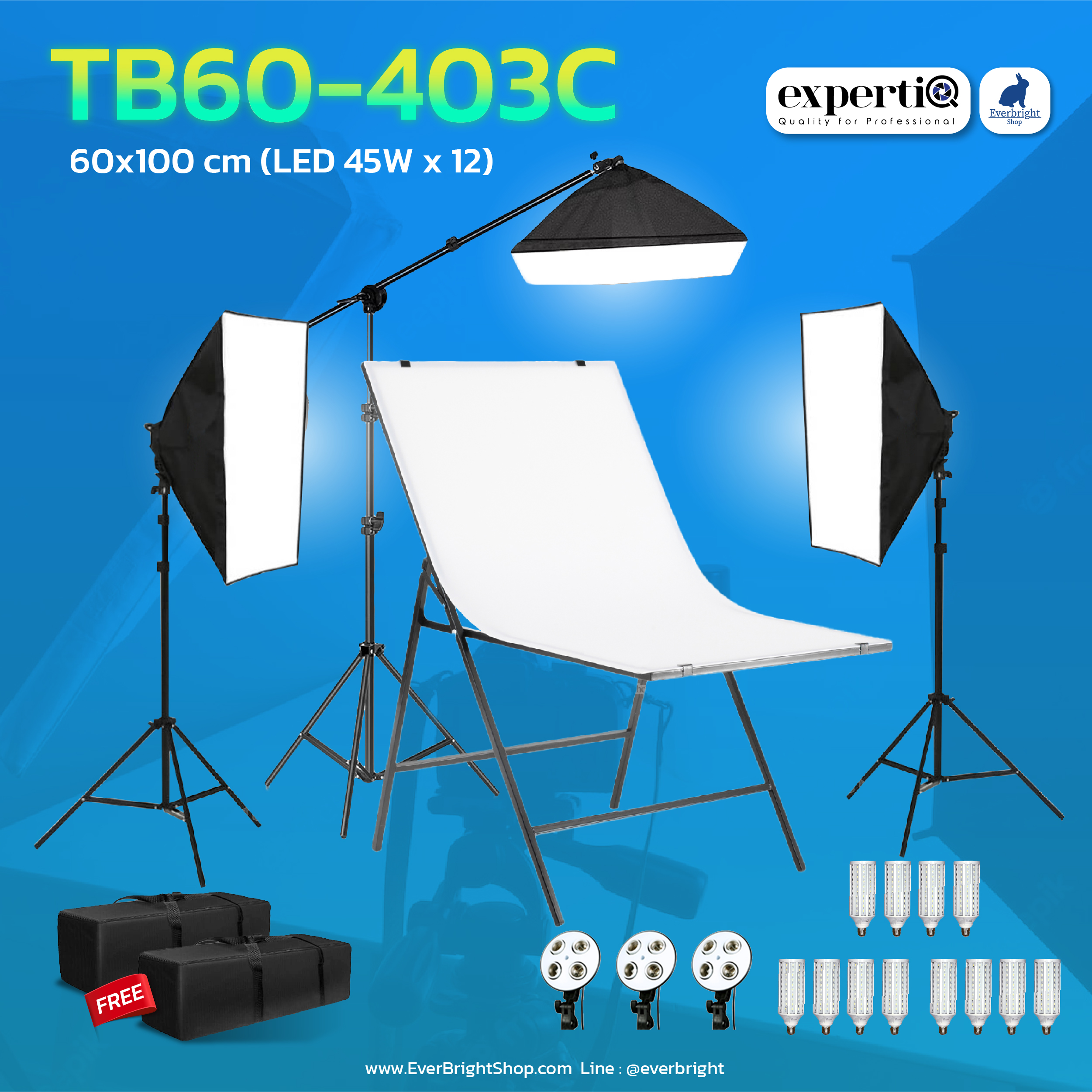 TB-60A Photo Shooting Table 60x100cm