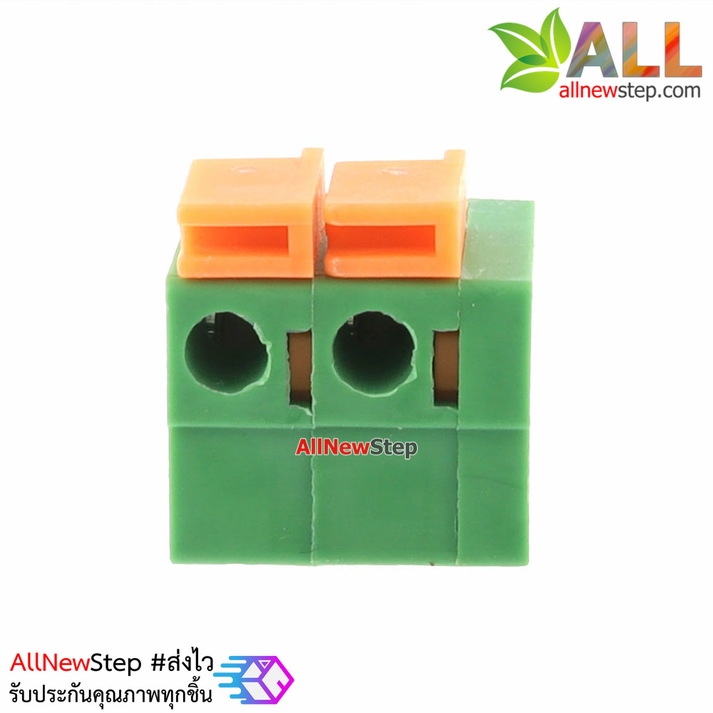 Terminal KF142V KF142R 5.08mm screw-free spring type PCB 2p แบบ 2 ขานอน