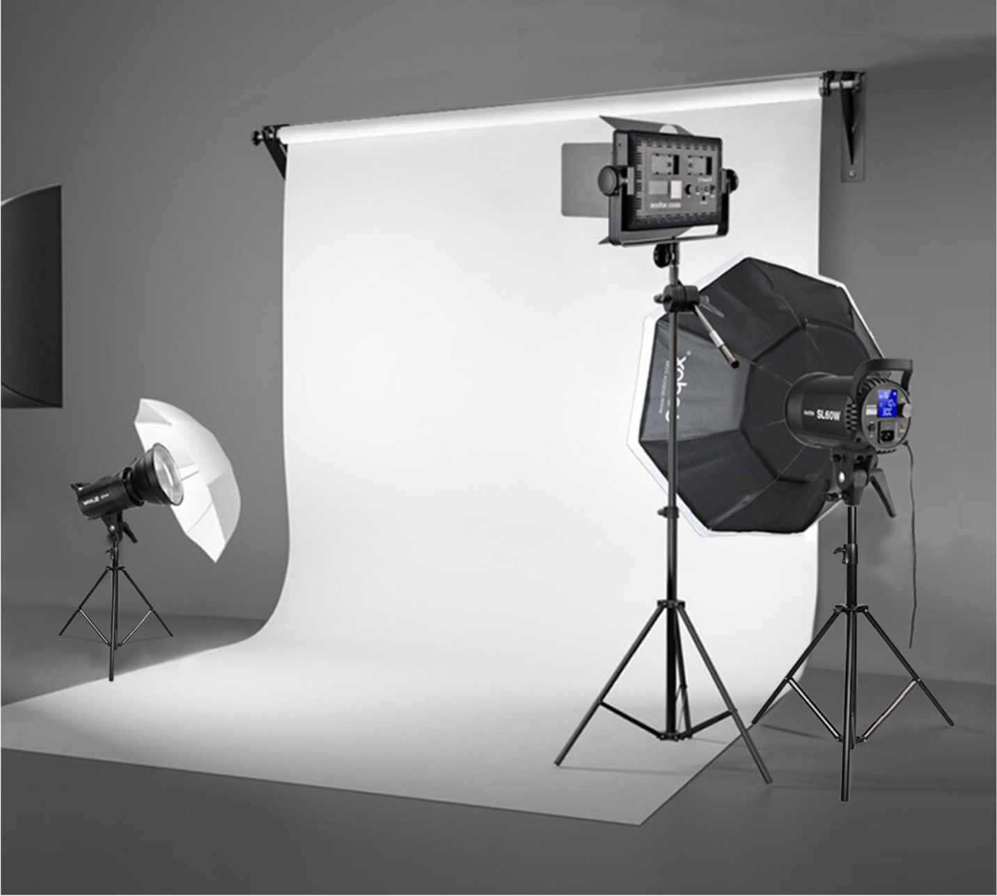 Godox LED Video Light SL60w (SL60W -60W. White Ver.) รับประกันศูนย์ GodoxThailand 2 ปี