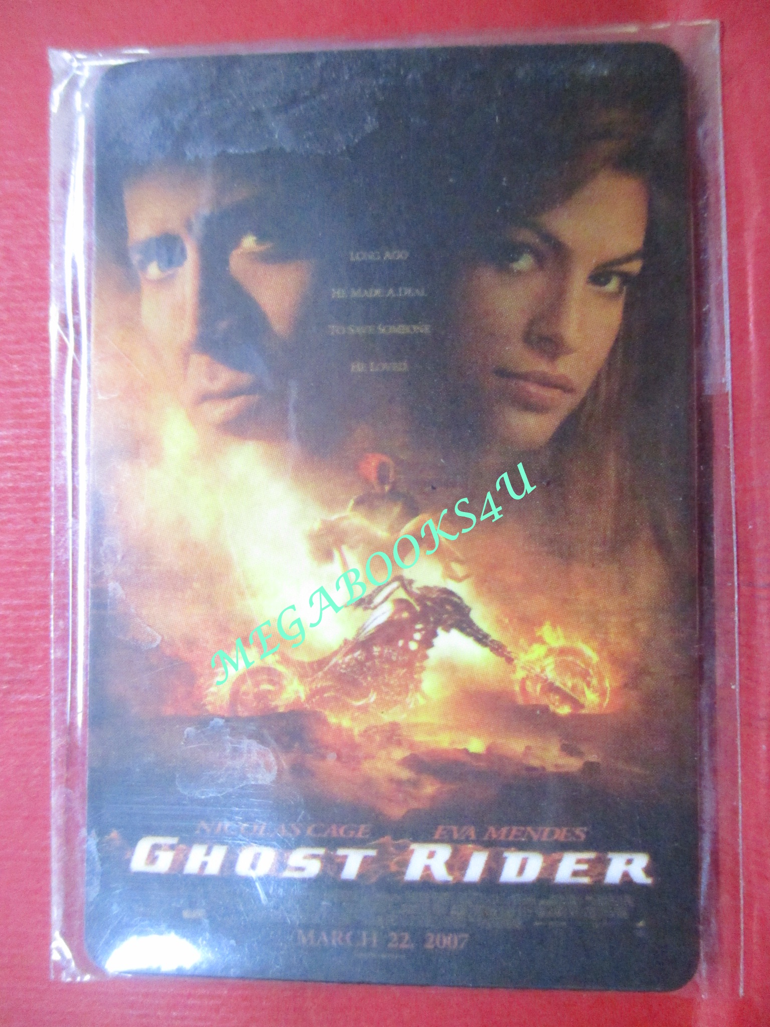 แผ่นแม่เหล็ก MAGNET ภาพยนตร์เรื่อง Ghost Rider 1 (2007) โกสต์ ไรเดอร์ มัจจุราชแห่งรัตติกาล