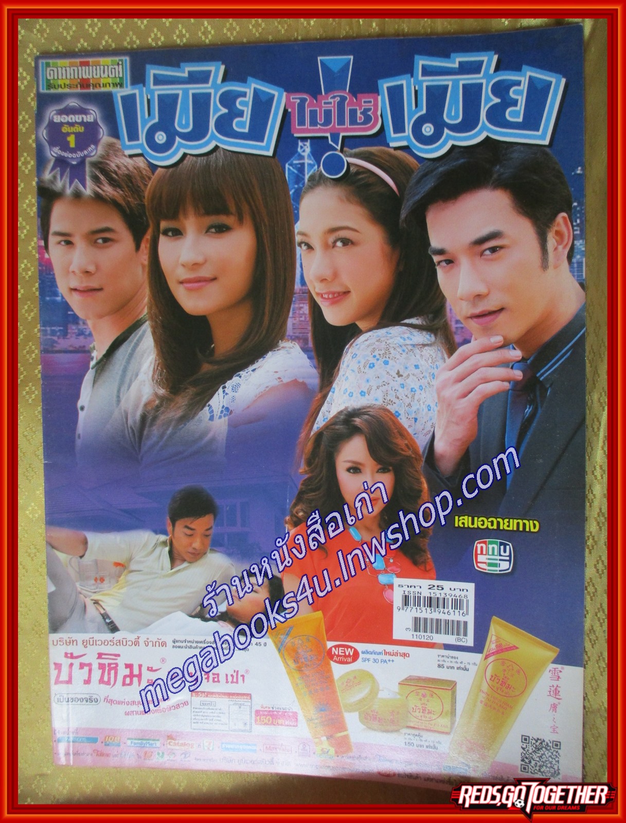 นิตยสารเรื่องย่อละครโทรทัศน์ เมียไม่ใช่เมีย ปี2554 น้ำทิพย์ จงรัชตวิบูลย์ อรจิรา แหลมวิไล รัชชานนท์ สุประกอบ
