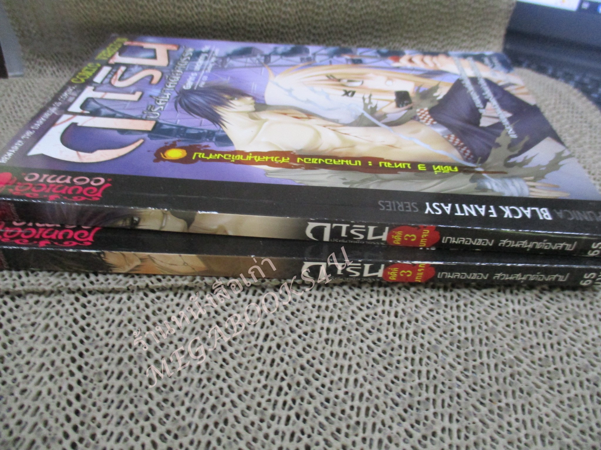 การ์ตูน การิน ปริศนาคดีอาถรรพ์ ภาค คดีที่ 3 เกมลองของ สวนสนุกต้องสาป (ภาคแรก+ภาคจบ รวม2เล่ม) / อัยย์ / Punica /