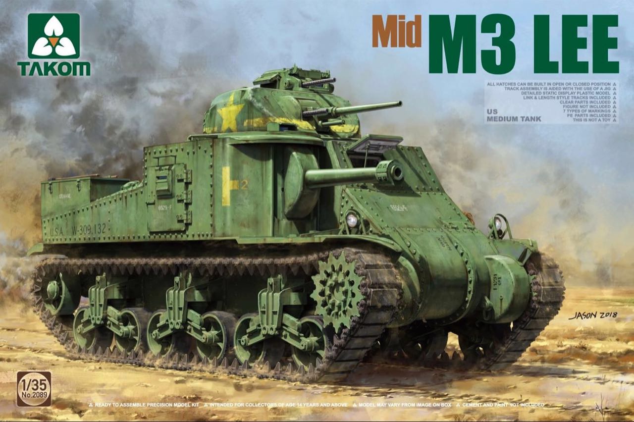 1/35 US Medium Tank M3 Lee (Mid)