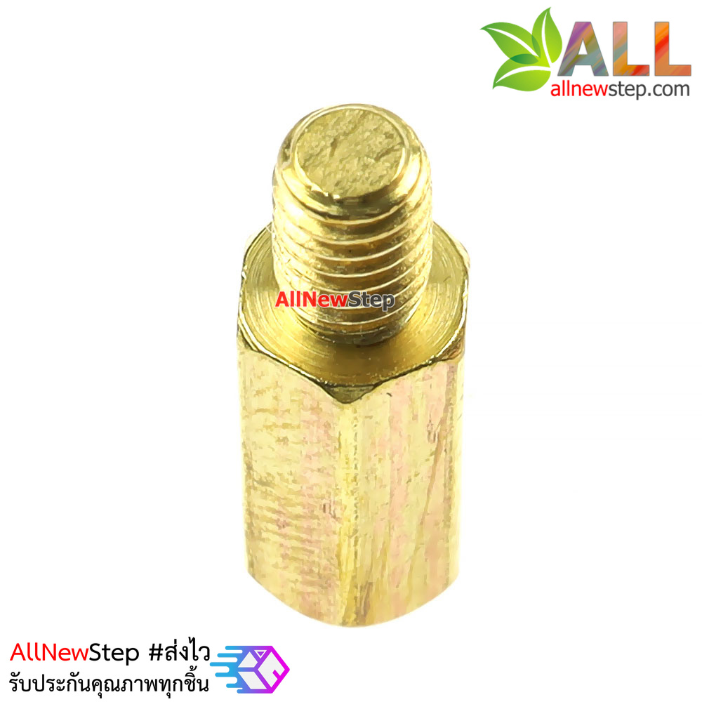 น็อต m4 ขนาด 12+6mm