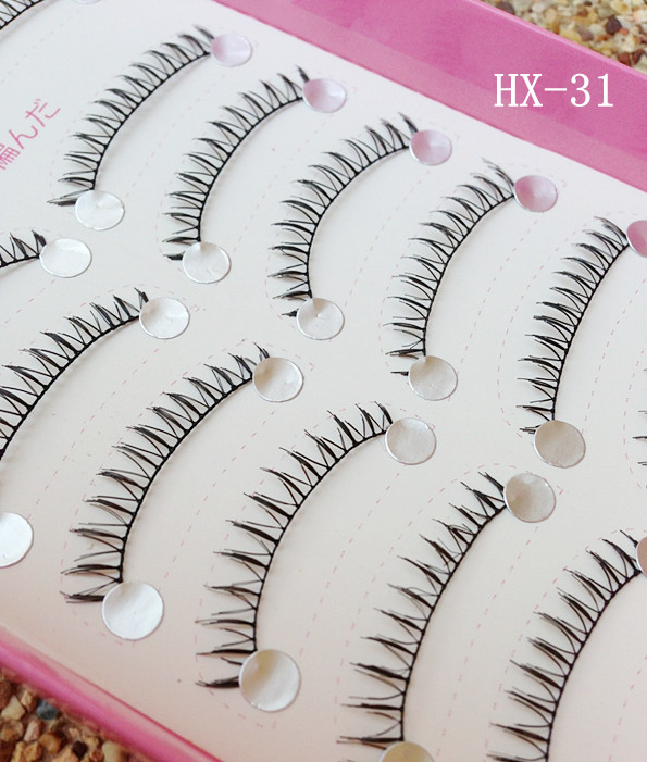 HX-31 ขนตาล่างเเกนด้าย (ราคาส่ง) ขั้นต่ำ 15 เเพ็ค คละเเบบได้