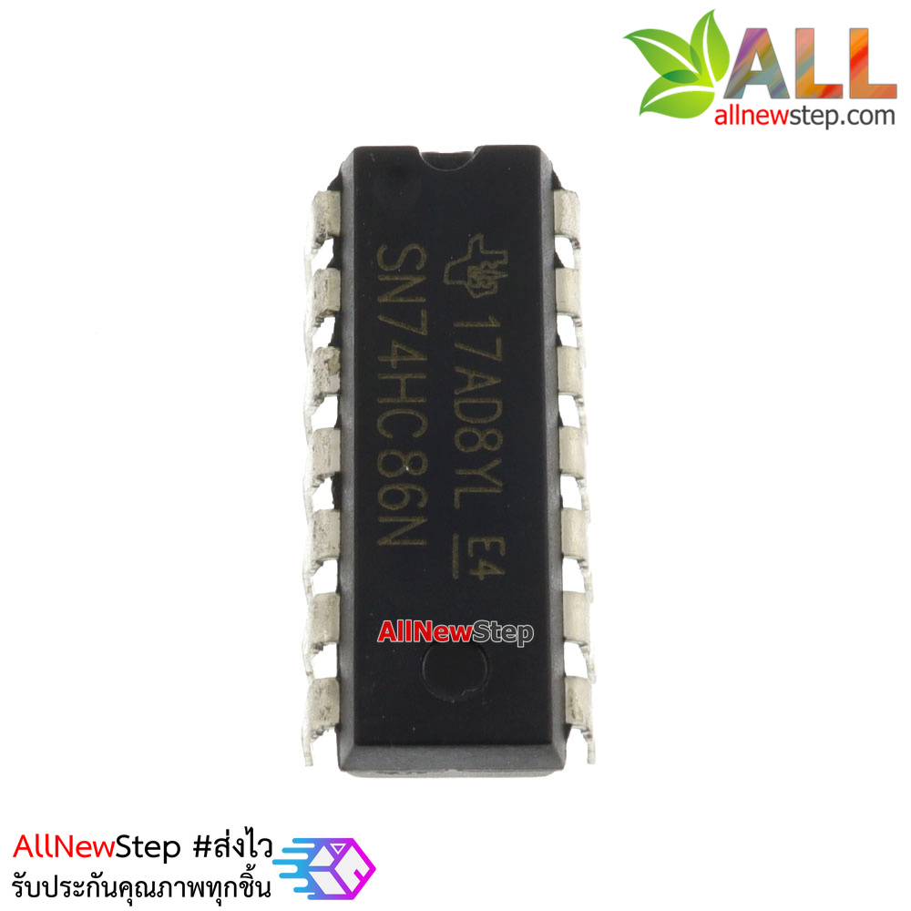 IC 74HC86N Quad 2 input EXCLUSIVE OR gate ไอซีเบอร์ 74HC86N