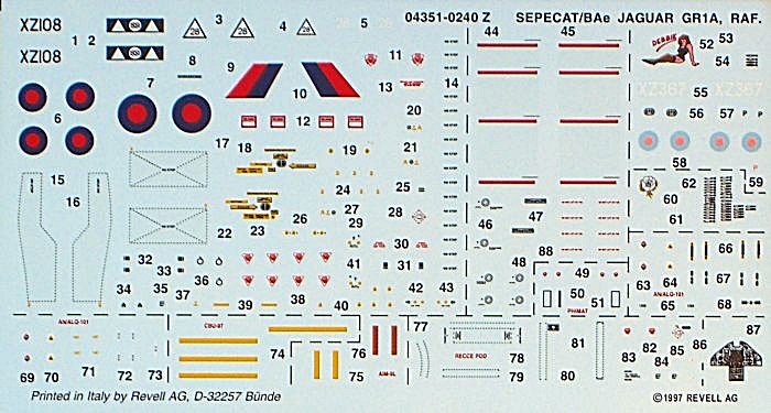 1/72 Sepecat Jaguar GR. 1A