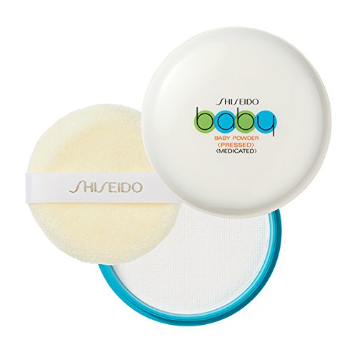 พร้อมส่ง shiseido baby powder แป้งด็กอัดแข็ง แป้งเด็กชิเชโด้