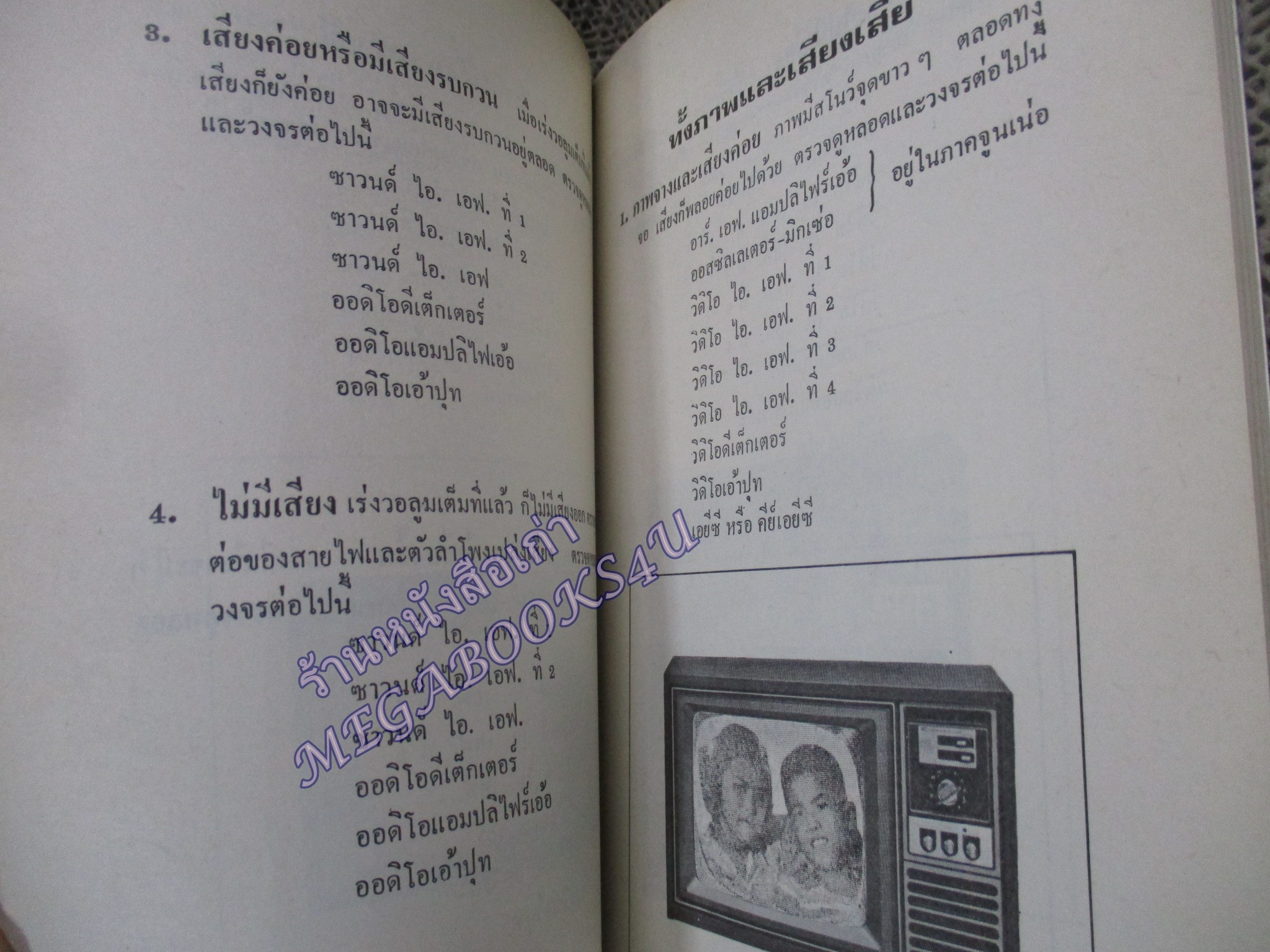 กุญแจบริการเครื่องรับทีวี โดย สวัสดิ์ ซีมอน โรงเรียนถิ่นไทยวิทยุ