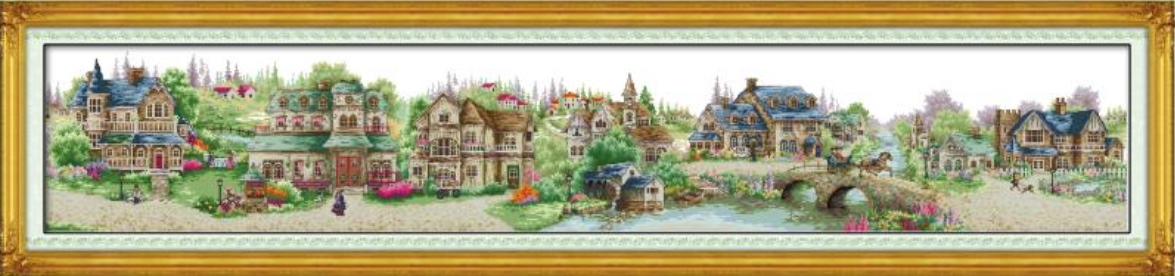 ชุดปักจีน European Town