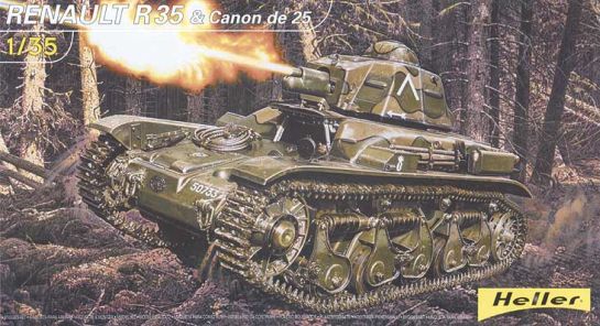 1/35 Renault R35 & Canon de 25