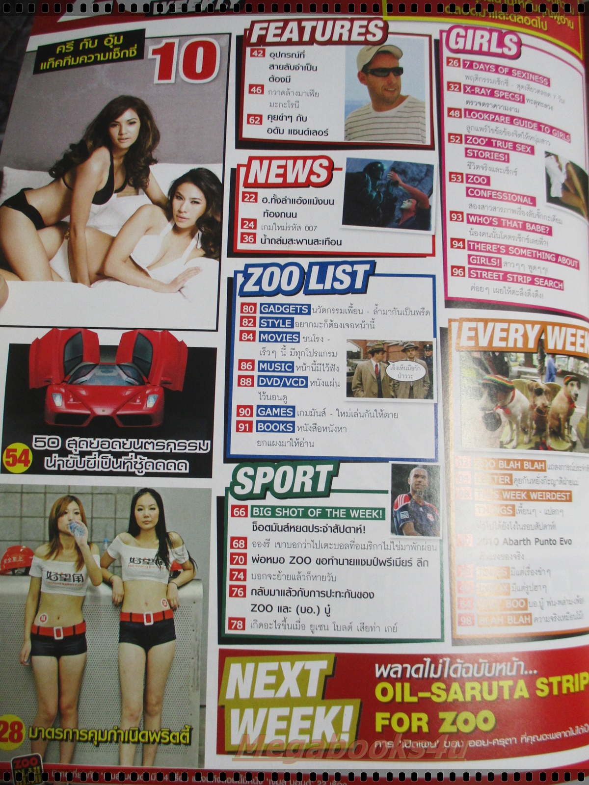 นิตยสารZOO ฉบับ125 2010 ปก ครี อุ้ม