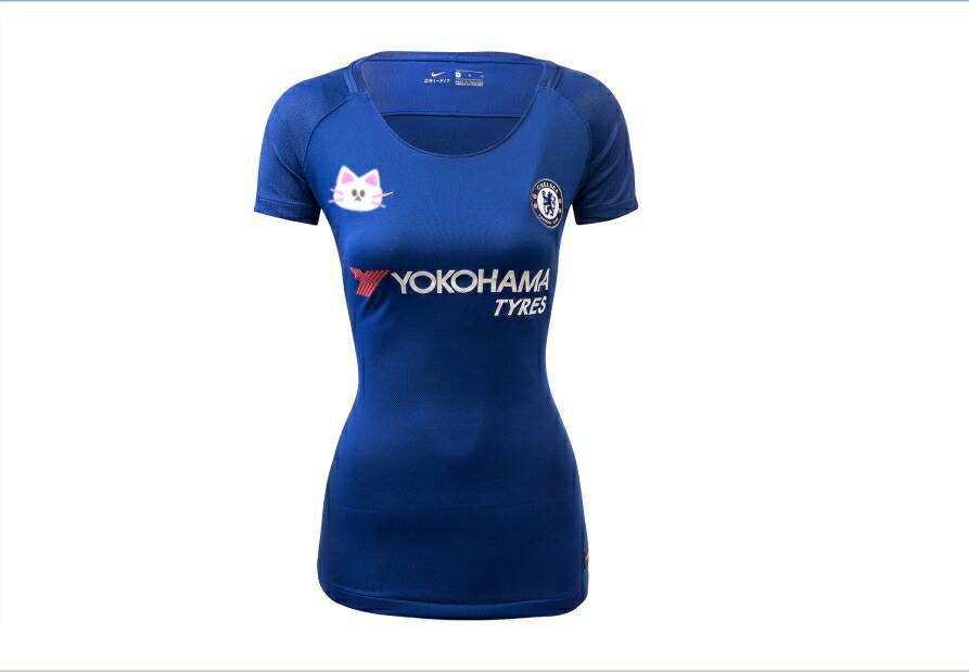 เสื้อบอลหญิง เชลซี เหย้า 2017-2018