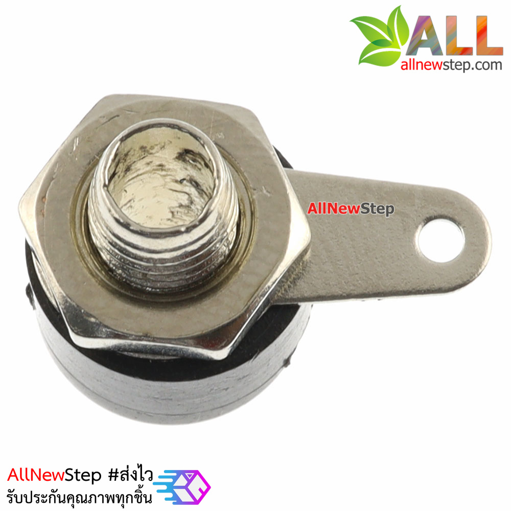 Banana socket banana plug 4MM banana head แจ๊กแบบกล้วย บานานาปลั๊ก ตัวเมียขนาด 4mm สีดำ