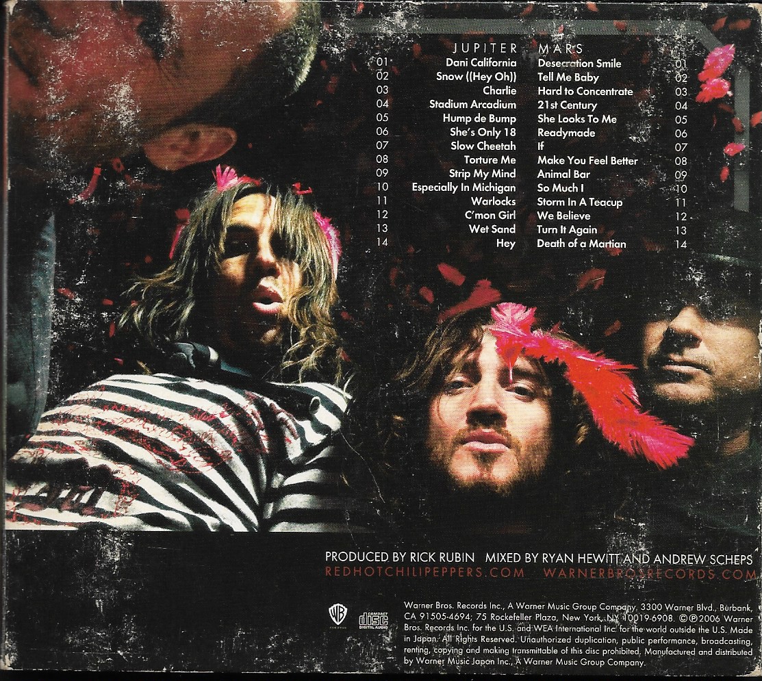 Used CD,Red Hot Chilli Peppers - Stadium Arcadium (2CD) (B)(2006)(Japan)