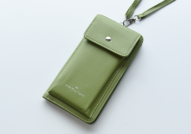 ***HAMILTON Wallet กระเป๋าสะพาย กระเป๋าสตางค์ ที่สามารถจัดระเบียบและจัดเก็บบัตร และสมาร์ทโฟน