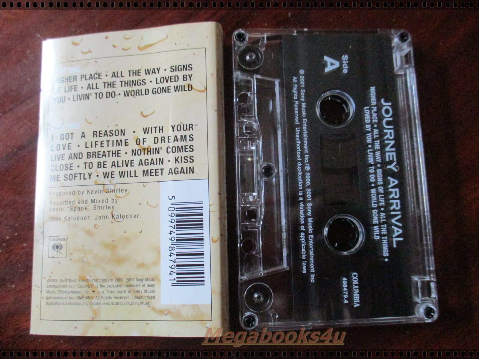 เทปเพลงสากล อัลบั้ม JOURNEY ARRIVAL