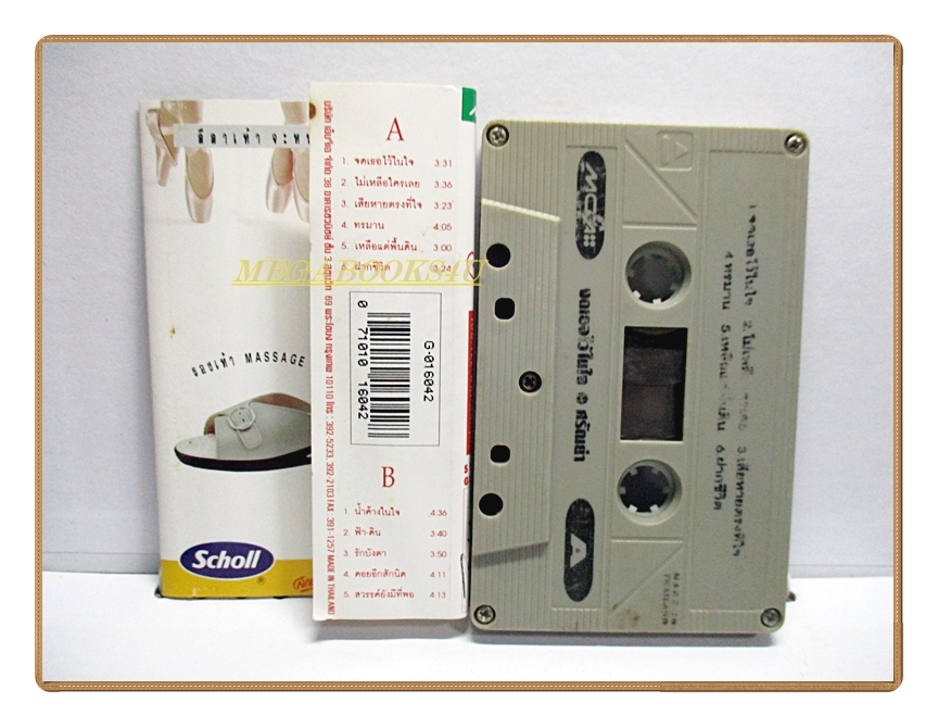 เทปเพลงไทยสากล ศรัณย่า ส่งเสริมสวัสดิ์ อัลบั้ม จดเธอไว้ในใจ