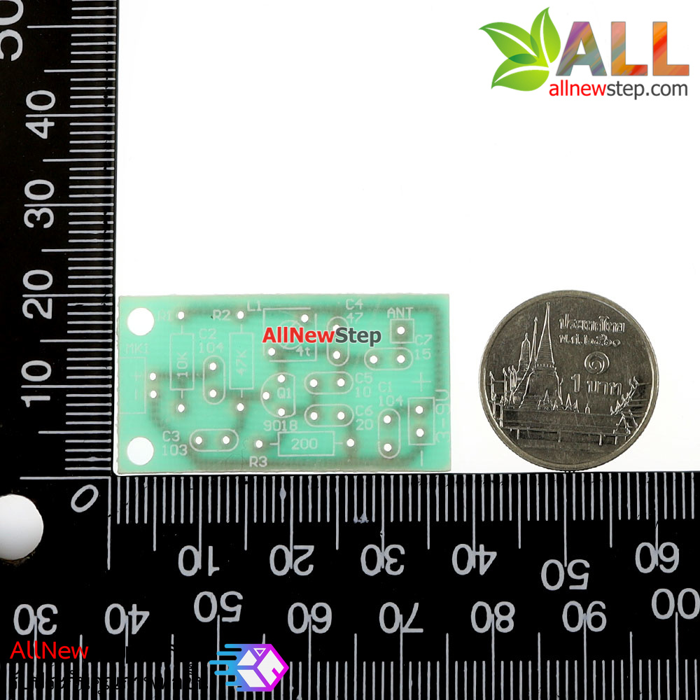 ชุดคิทไมค์ลอย FM 3-20 เมตร Transmitter Module 91-103MHz 3V-5V