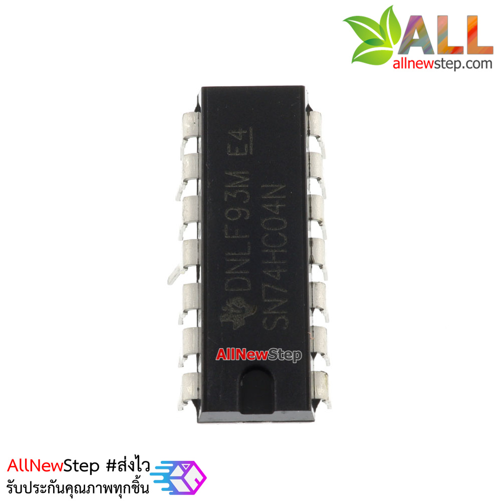 IC 74HC04 Six Inverters ไอซีเบอร์ 74HC04 Logic Inverter ic กลับสัญญาณลอจิก
