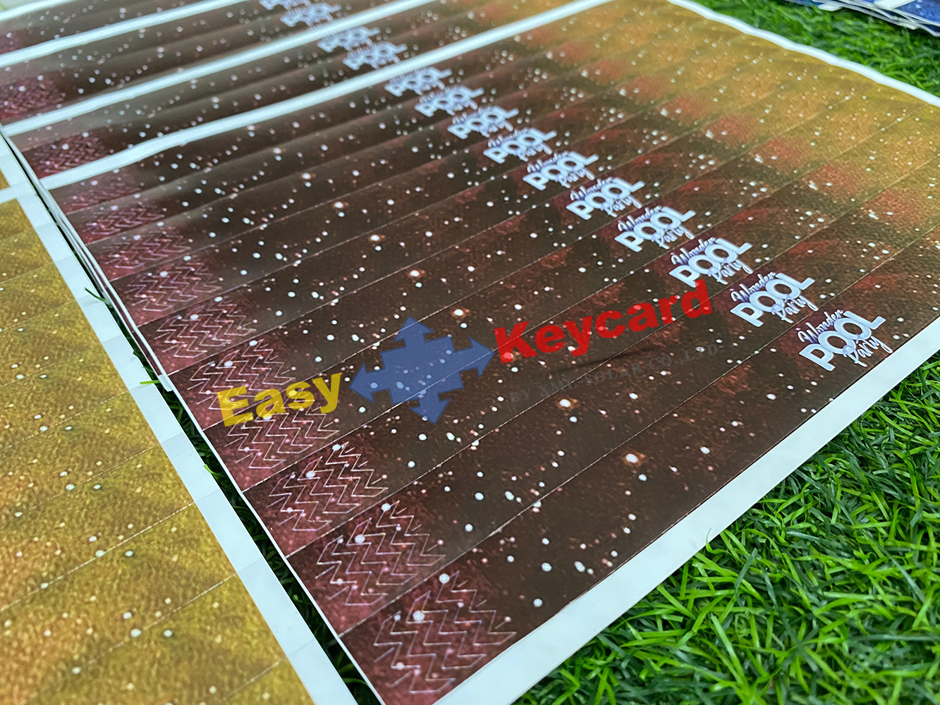 สายรัดข้อมือกระดาษกันน้ำ (สั่งผลิต)