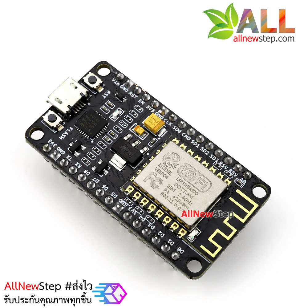 บอร์ดทดลอง NodeMCU V2 NodeMCU V2 ESP8266 Development Kit ESP-12F/N