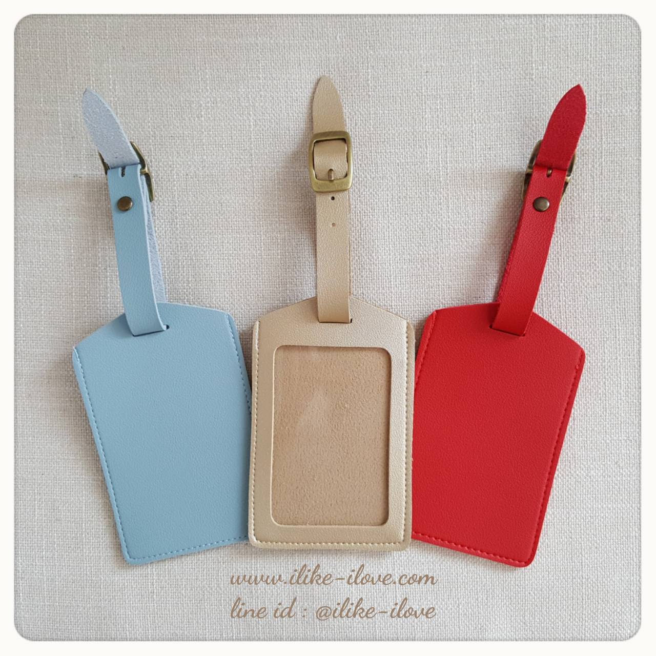 แท็กห้อยกระเป๋าหนัง#805