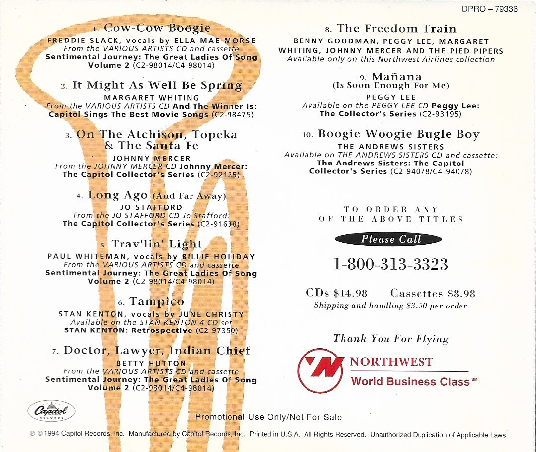 Used CD,World Business Class Music Of The Swing Years (B)(Jazz)(Various Artists)(1994)