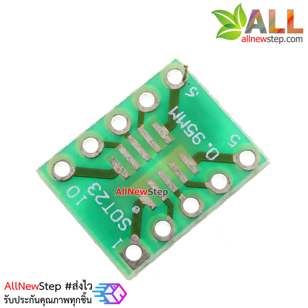 SOT23 / SOP10 MSOP10 UMAX10 turn DIP10 0.5MM 0.95MM Pitch IC adapter Socket / Adapter plate / PCB