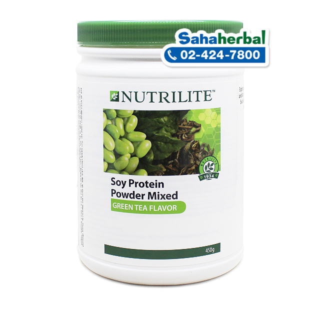 NUTRILITE Protein Green Tea flavour นิวทริไลท์ กรีนที รสชาเขียว