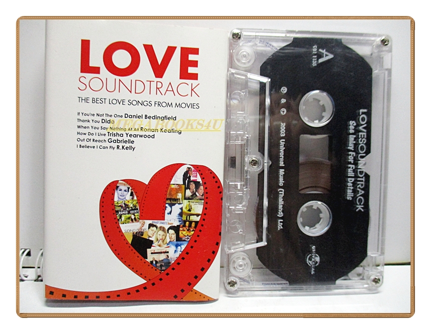 ขายเทปเพลงเก่า LOVE SOUNDTRACK
