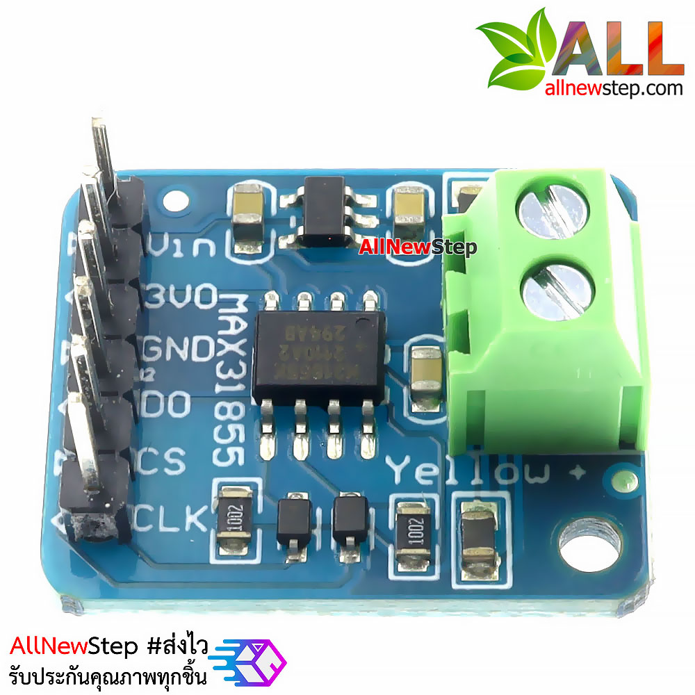 Thermocouple Amplifier MAX31855 บัดกรีขาแล้ว