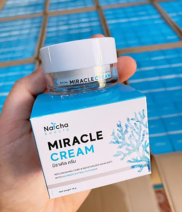 Natcha Miracle Cream ครีมณัชชา มิราเคิล ราคาถูก ฟรีของแถมทุกรายการ